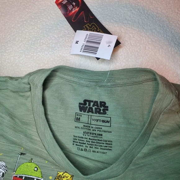 Star Wars Green Empire Strikes Back Graphic Tee - Picture 3 of 4